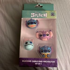 Lilo and Stitch Silicone cable end protectors